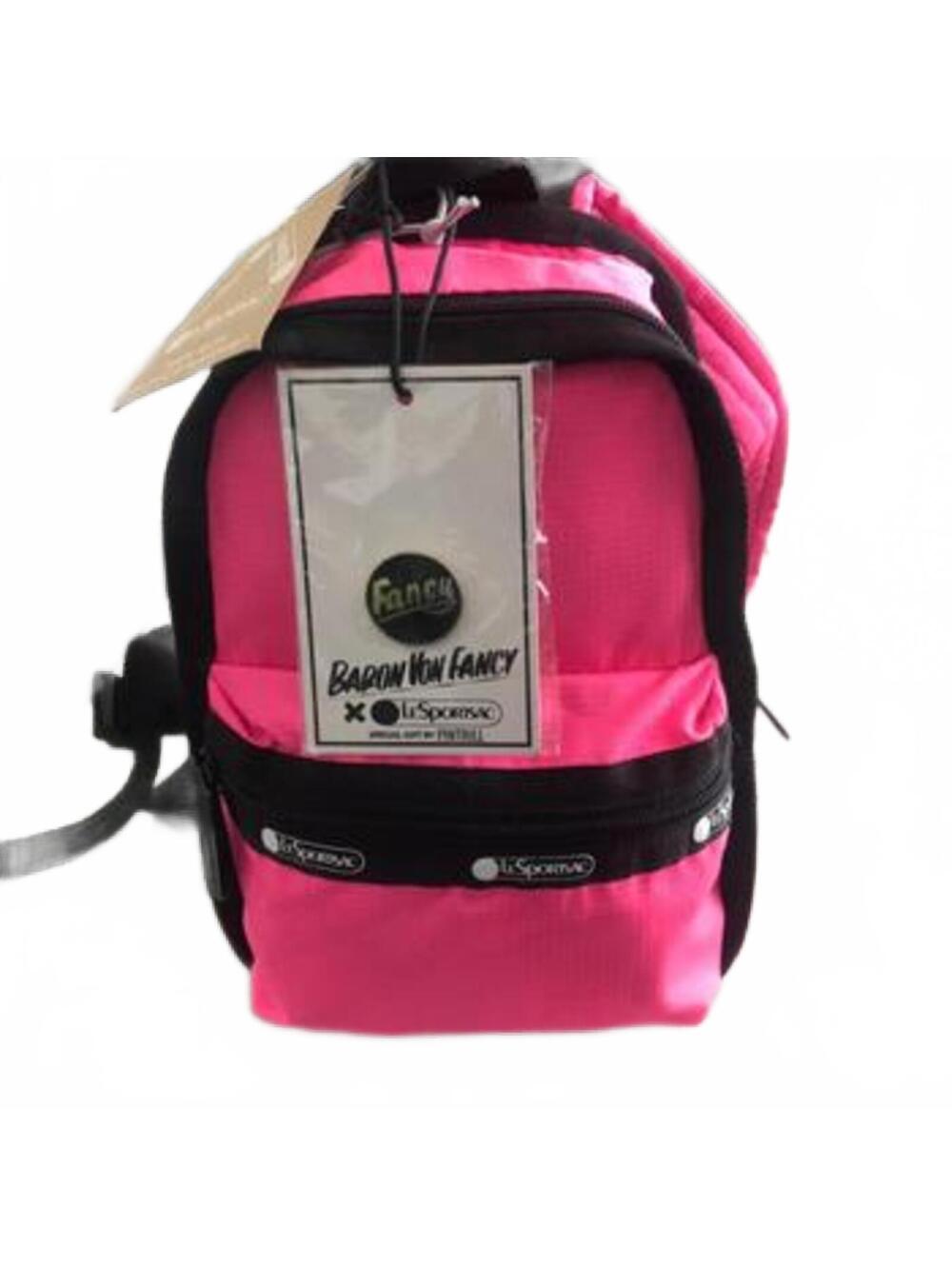 LeSportsac x Baron Von Fancy Mini Backpack Magenta/Hot Pink